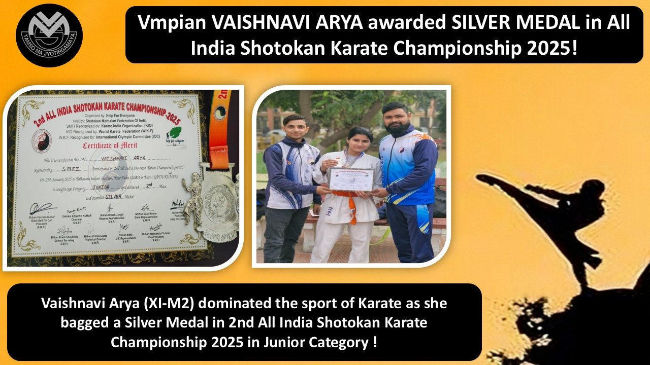 Vaishnavi Arya, Silver at All India Shotokan Karate Championship